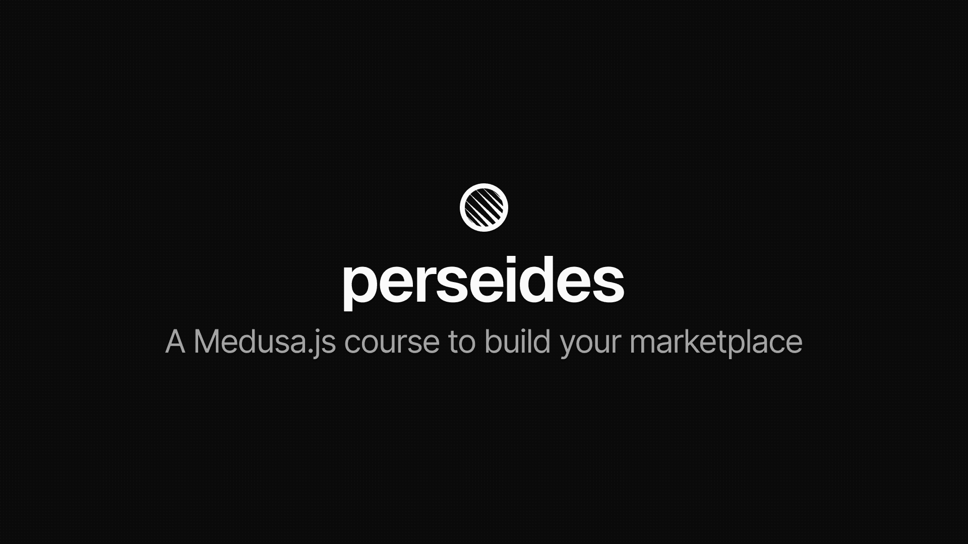Build Your First Marketplace With Medusa.js